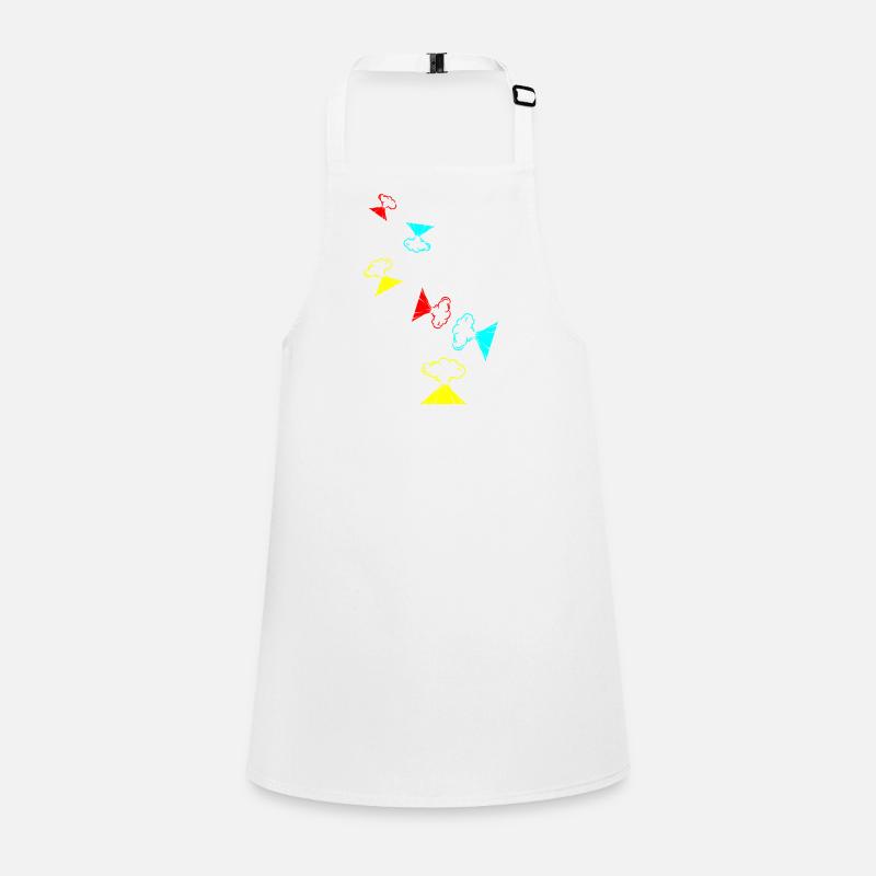 Vulkan icon symbol Schürze für Kinder