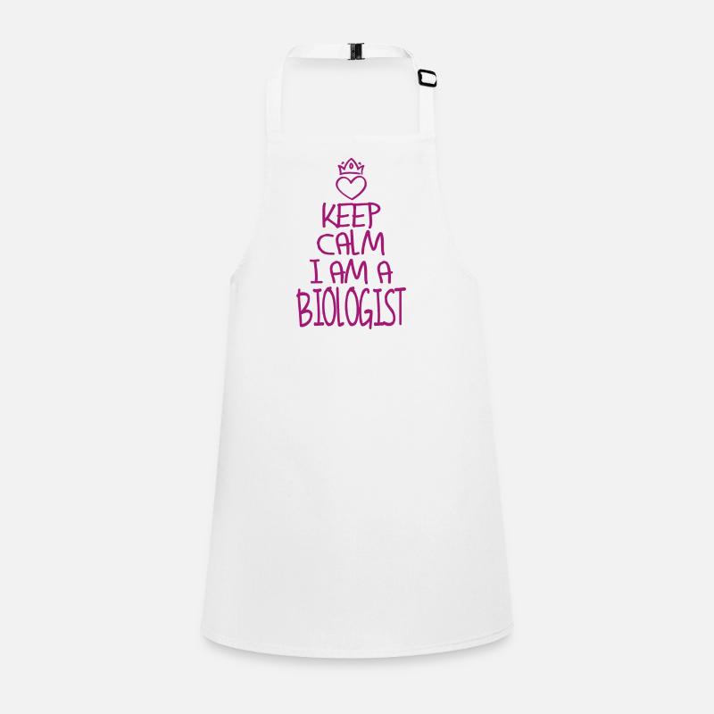 Keep Calm Biologist Cool Biologist Gift Children's Apron