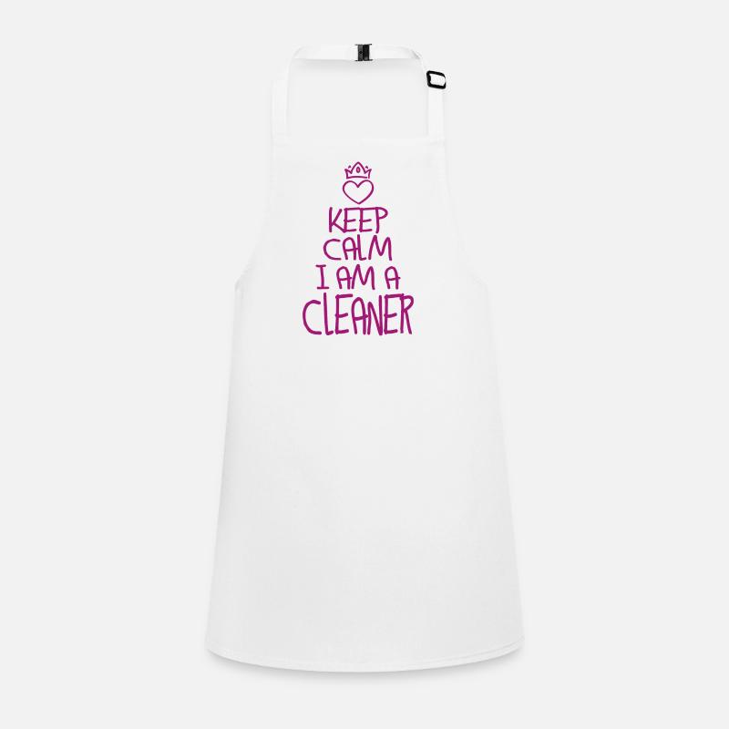 Keep Calm Cleaner Children's Apron