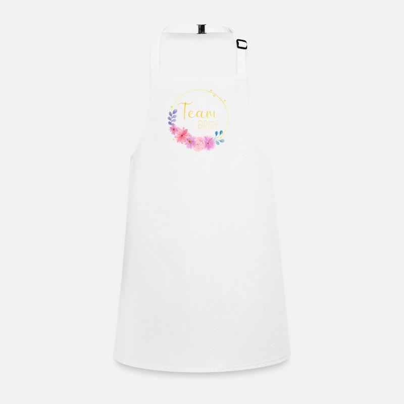 Team Bride Schürze für Kinder