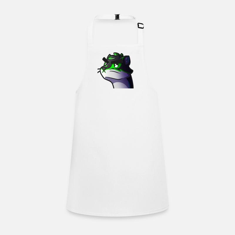 Wolf Neon Graphic Children's Apron