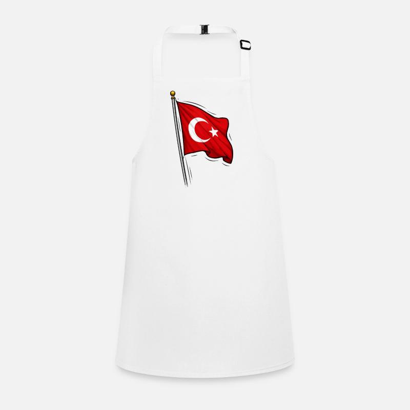 Turkey Flag Children's Apron