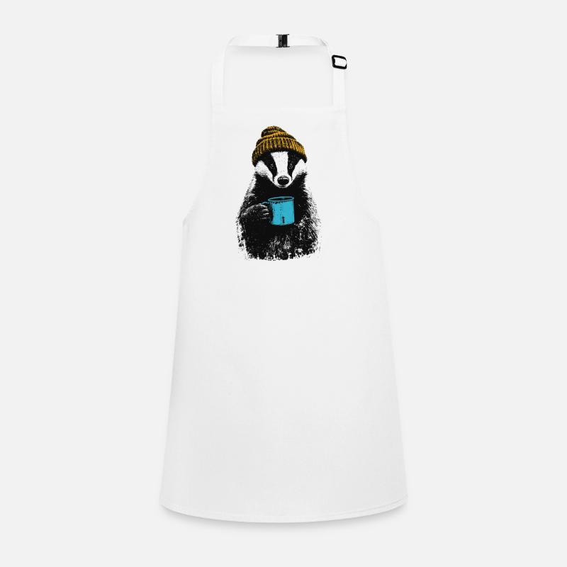 Coffee Badger Children's Apron