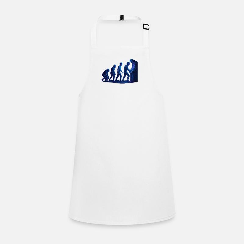 Arcade Human Evolution Children's Apron