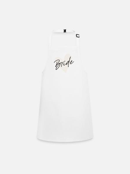 Bride - Children's Apron - white
