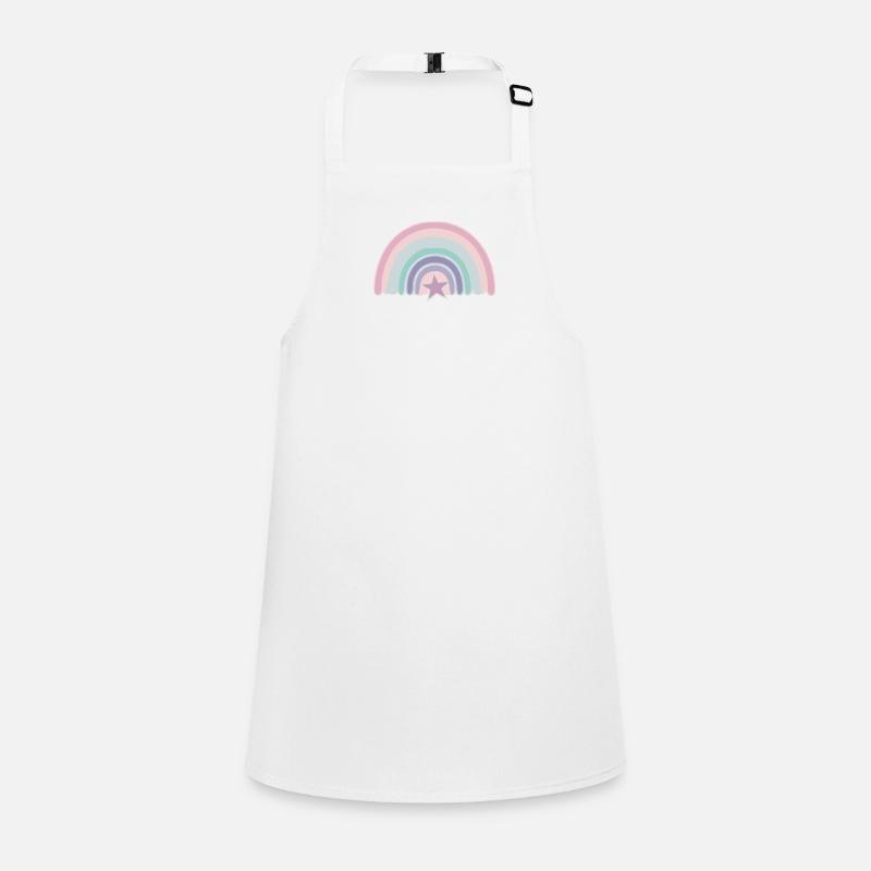 Rainbow and star Children's Apron