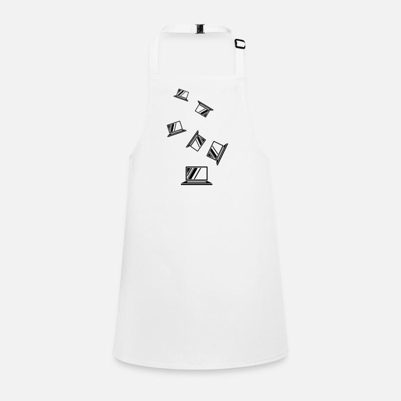 Laptop icon Children's Apron