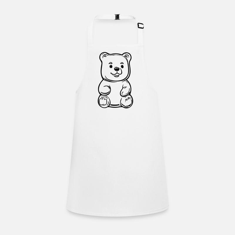 Teddybär Schürze für Kinder