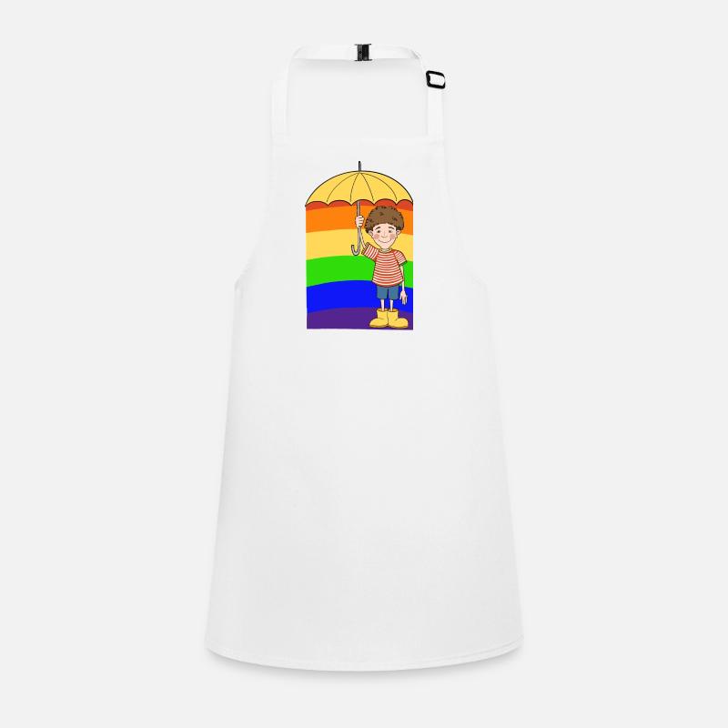 Rainbow Man Children's Apron