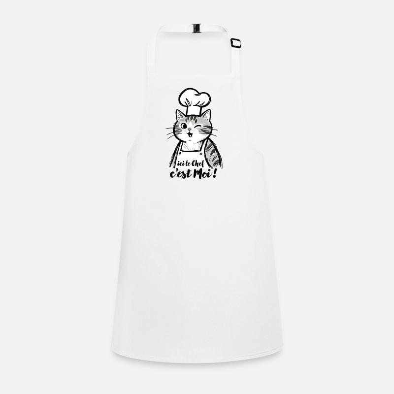 Cat Chef, hier bin ich! Schürze für Kinder