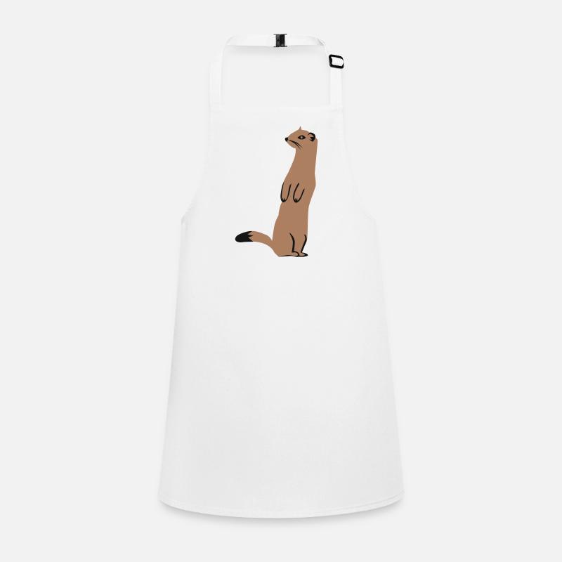 Weasel - Ermine Children's Apron