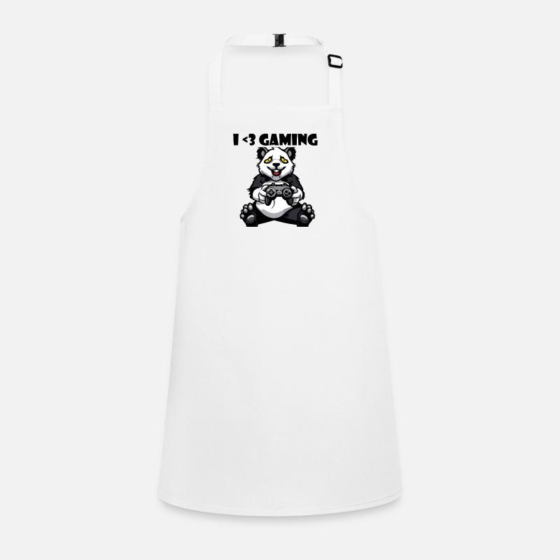 J’adore jouer, Panda Tablier Enfant