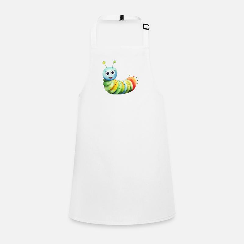 Caterpillar class class animal caterpillar Children's Apron