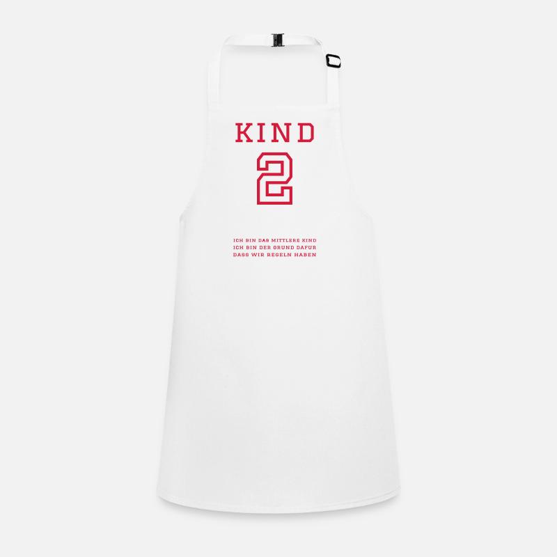 Kind 2 (personalisierbar) Schürze für Kinder