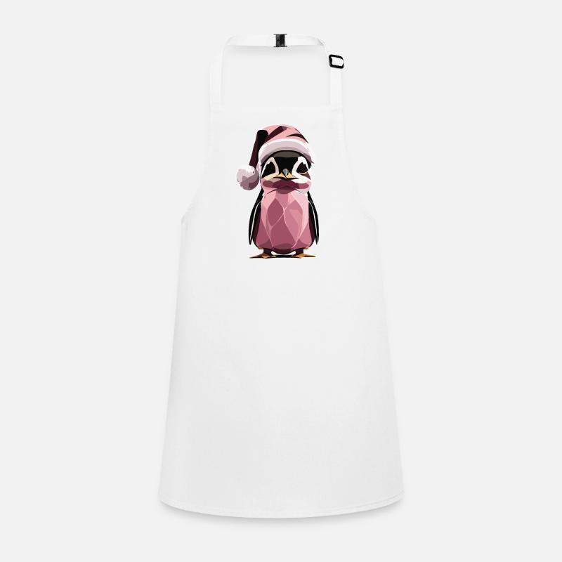 Chrsitmas penguin Children's Apron