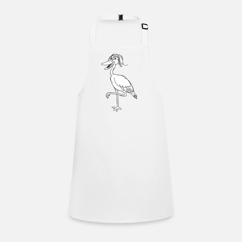 Common crane Children's Apron