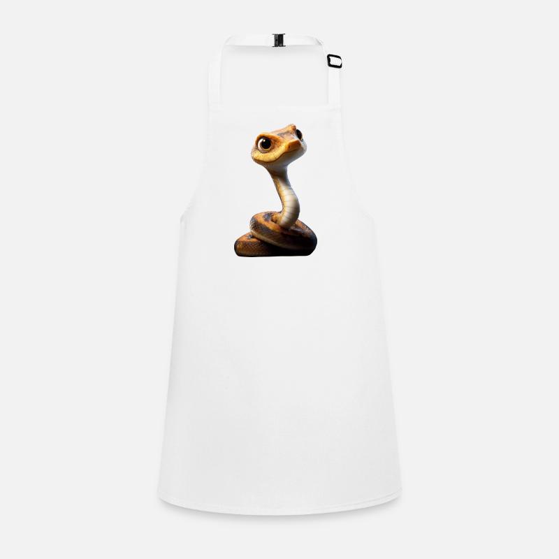 Schlange Python Kobra Klapperschlange Schlangen Schürze für Kinder