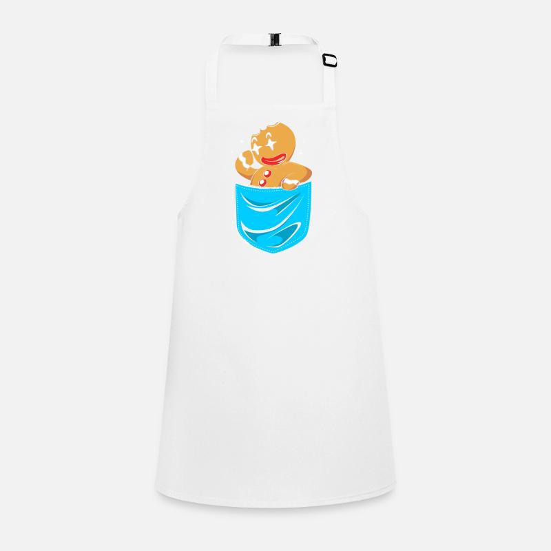 Gingerbread Christmas Gingerbread Man Gingerbread Children's Apron