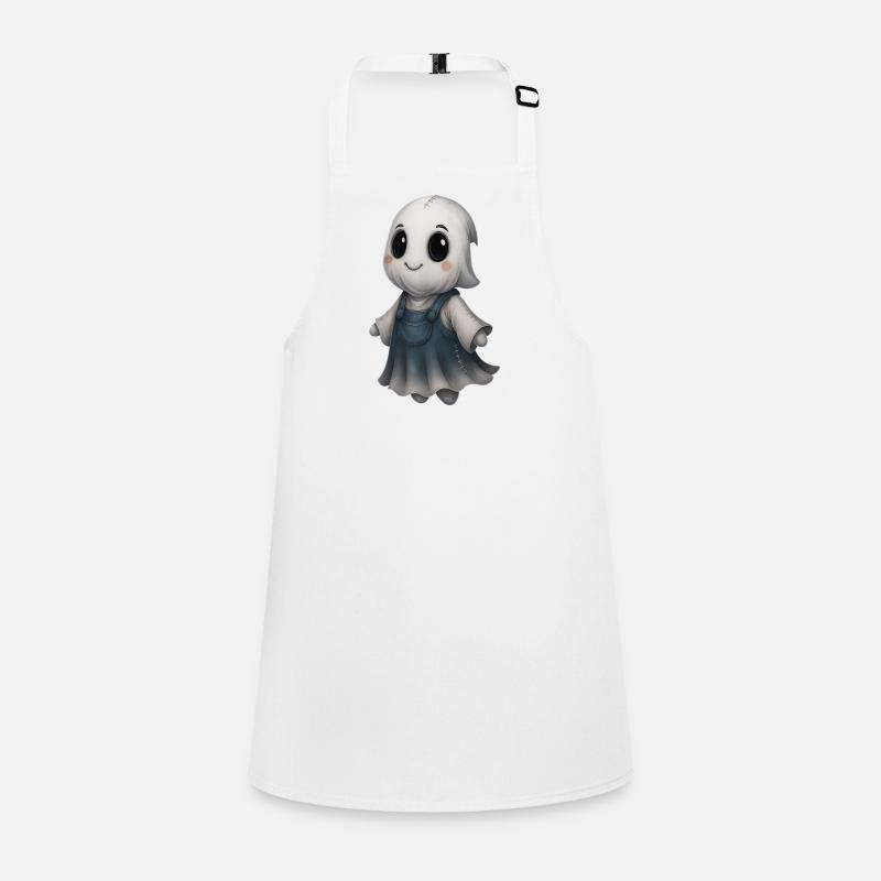 Cute Ghost Friend Patchwork Children's Apron