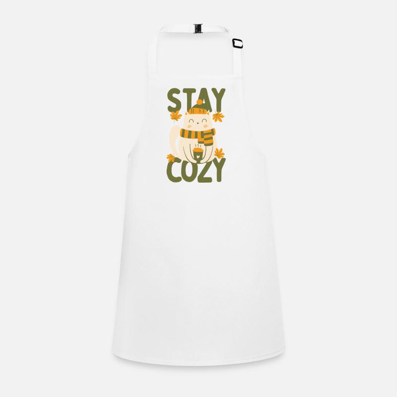 Bleib gemütlich Schürze für Kinder