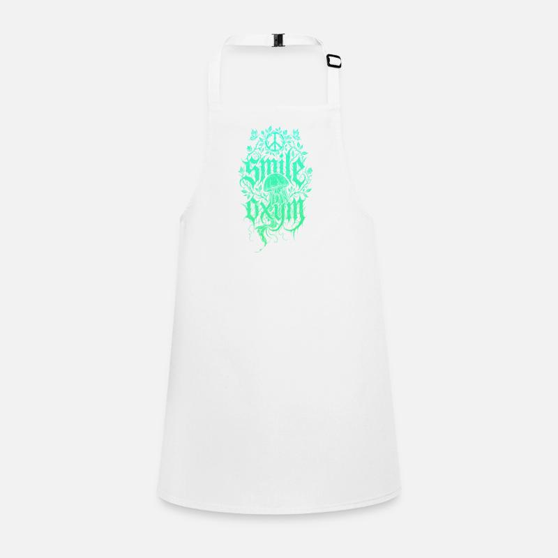 Glowing Algae Jellyfish Jungle Children's Apron