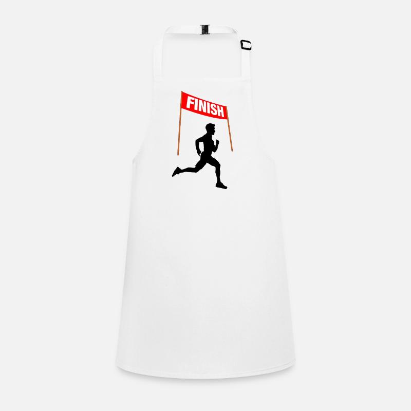 Arrivée du coureur – Victory Run Tablier Enfant