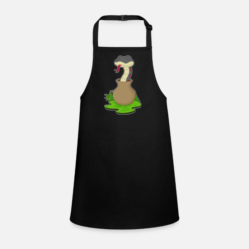 Snake Vase Children's Apron
