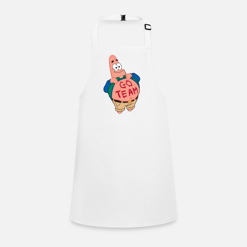 Spongebob Schwammkopf Patrick Star Go Team Design Schürze für Kinder
