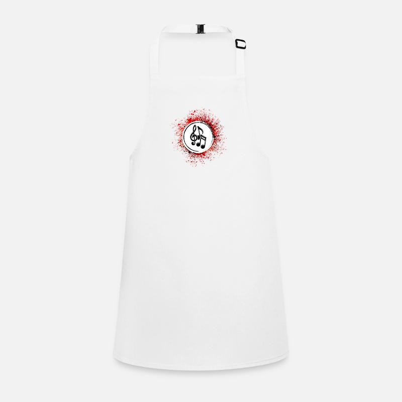 Musical notes Children's Apron