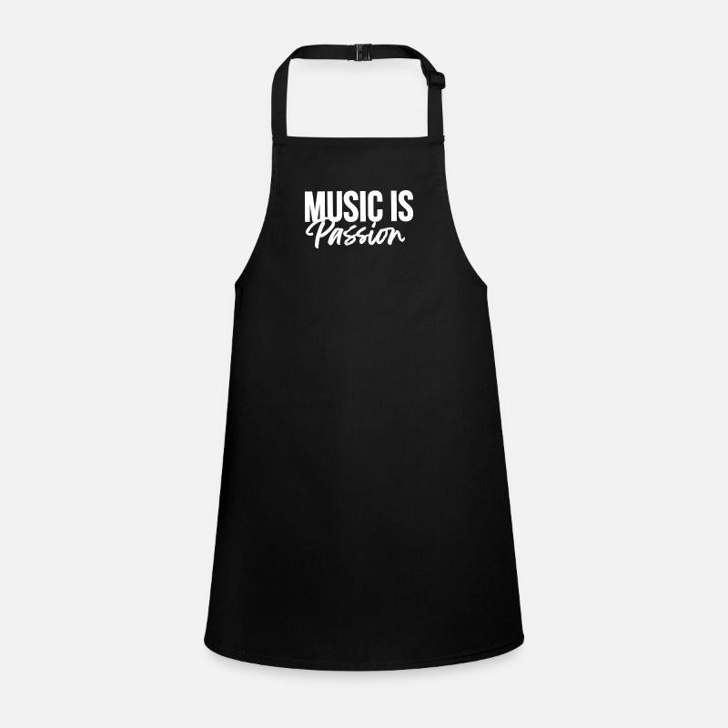 Music is passion Schürze für Kinder