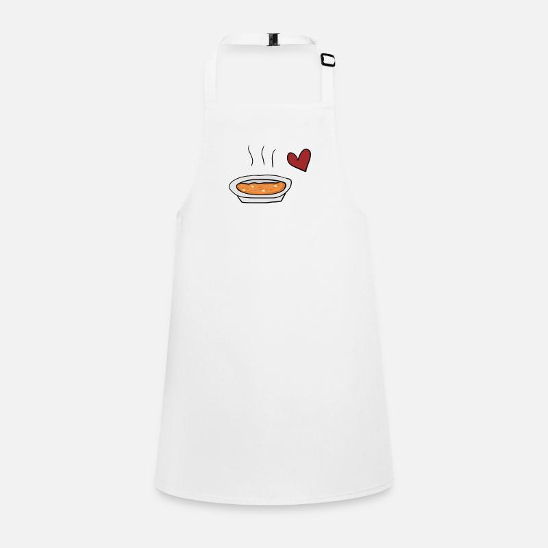 Soup red Children's Apron