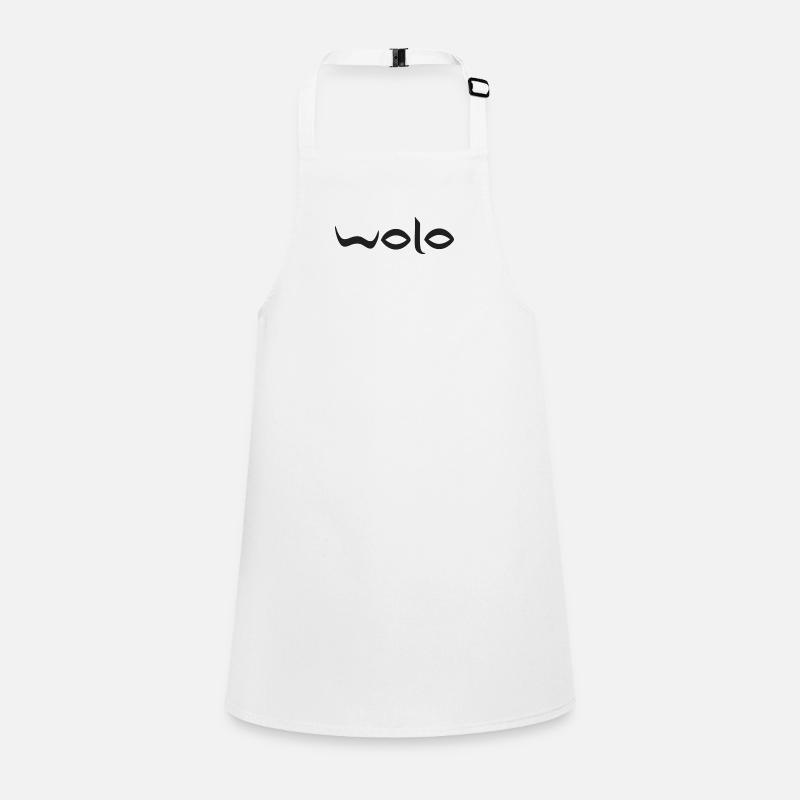 Abstract Stylized Eyes Logo Children's Apron