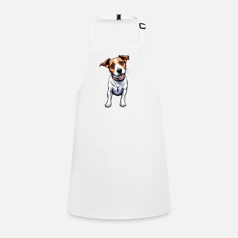 Jack Russell Terrier Chien Mignon Tablier Enfant