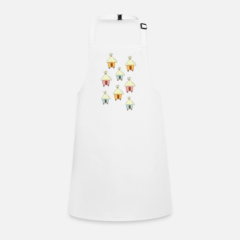 beach hut Children's Apron