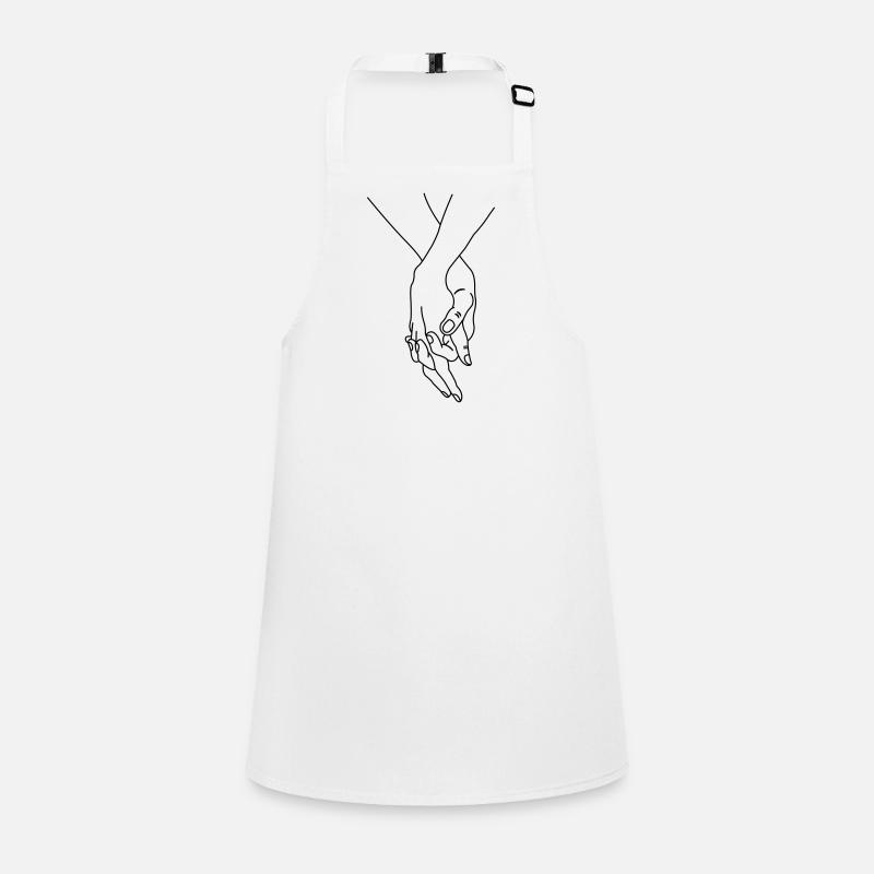 hands couple Schürze für Kinder