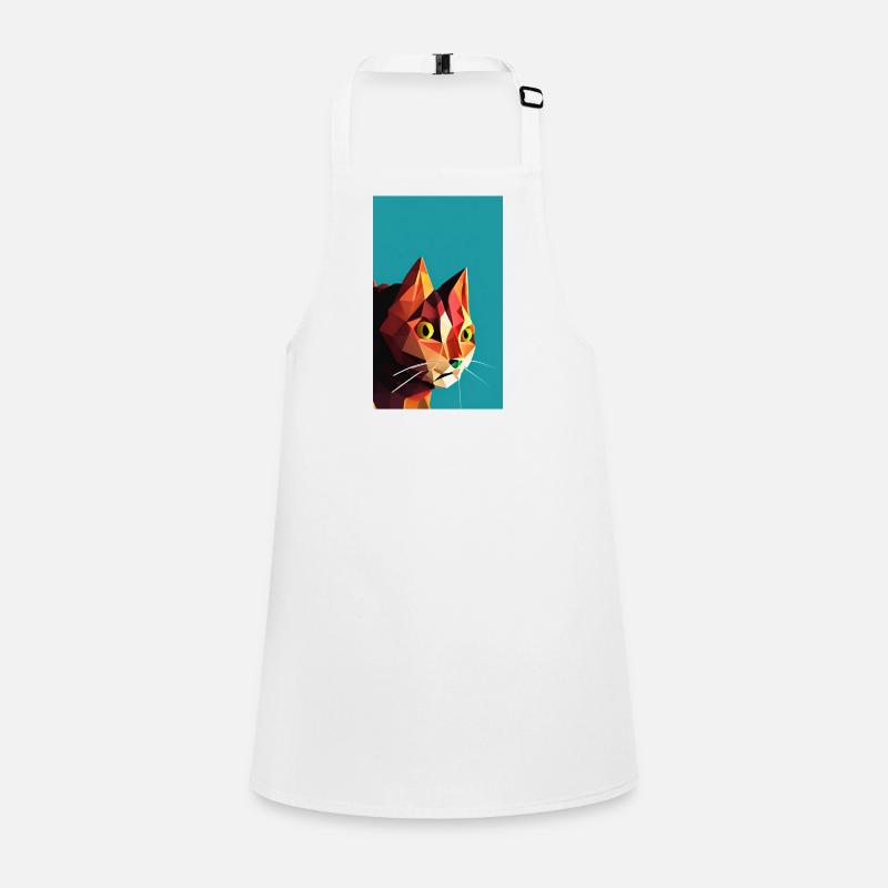 Cat AI Generated Art Children's Apron