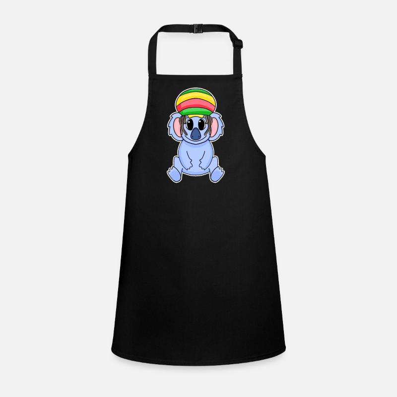 Rasta Koala Schürze für Kinder