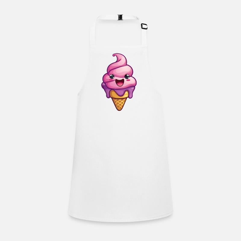 Smiling Ice Cream Creation Children's Apron