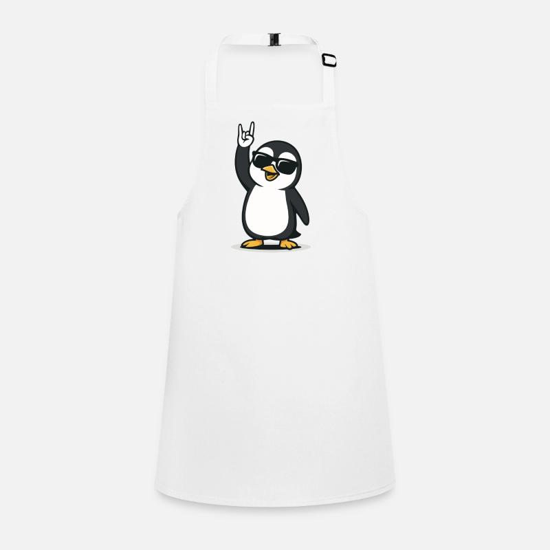 Rockin' Penguin Style Children's Apron