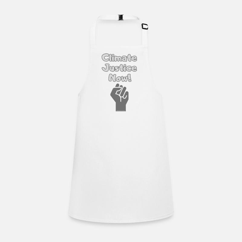 Climate Justice Now – Climate Protection Statement Wear Children's Apron