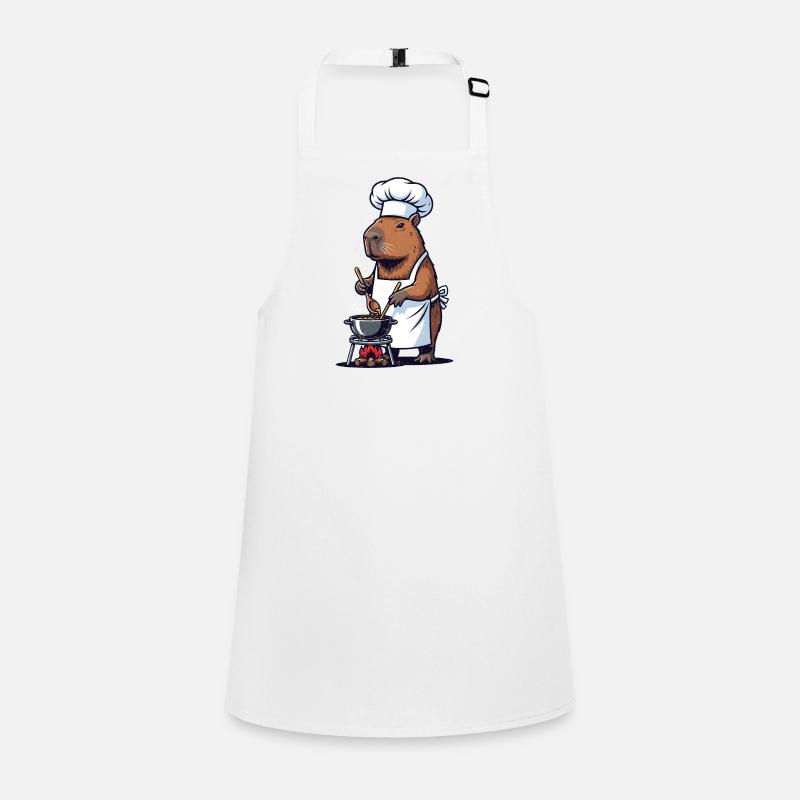 Chef Capybara Chef at the Pot Children's Apron