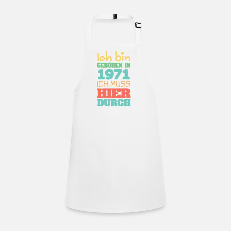 Year 1971 Children's Apron
