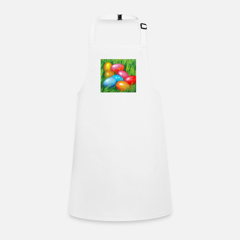 Colorful Easter eggs Children's Apron