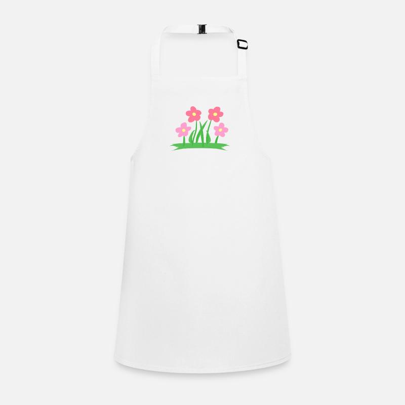 Fleurs Fleur Symbole Plante Tablier Enfant
