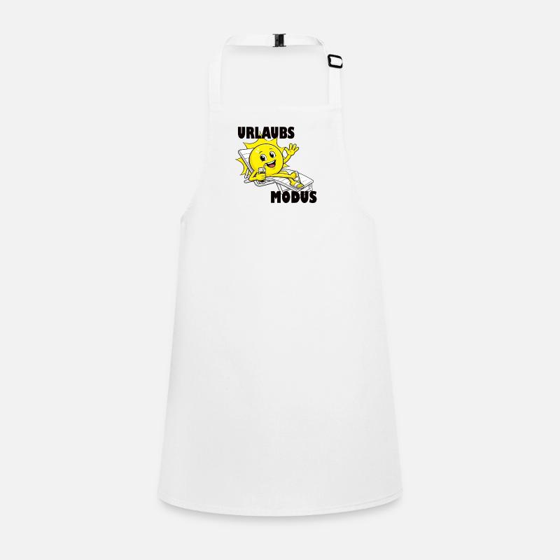 Vacation mode, vacation Children's Apron