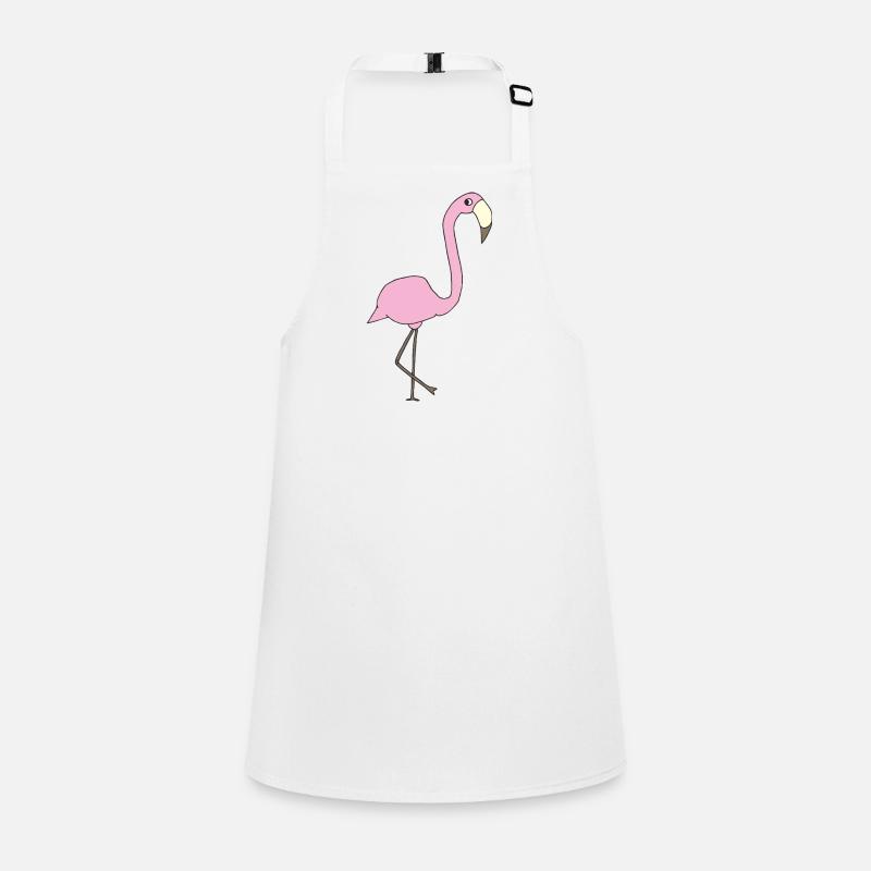 flamingo rosa Schürze für Kinder