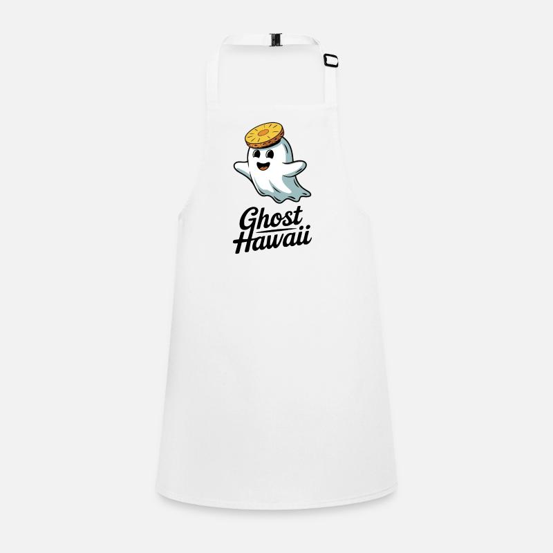 Ghost Hawaii - Children's Apron - white