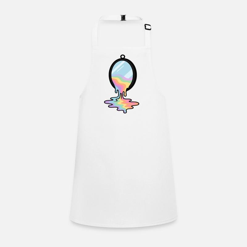 Melting Rainbow Mirage Children's Apron