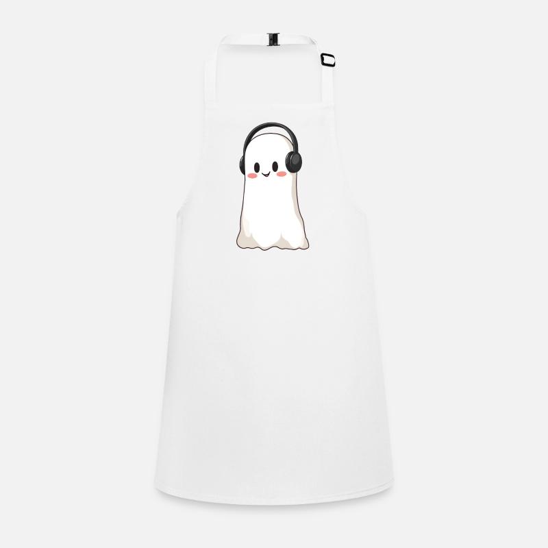 Ghost avec un casque Tablier Enfant