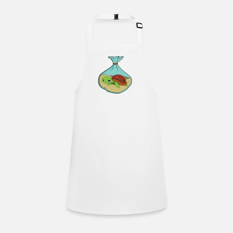Turtle Climate Change Pollution Children's Apron